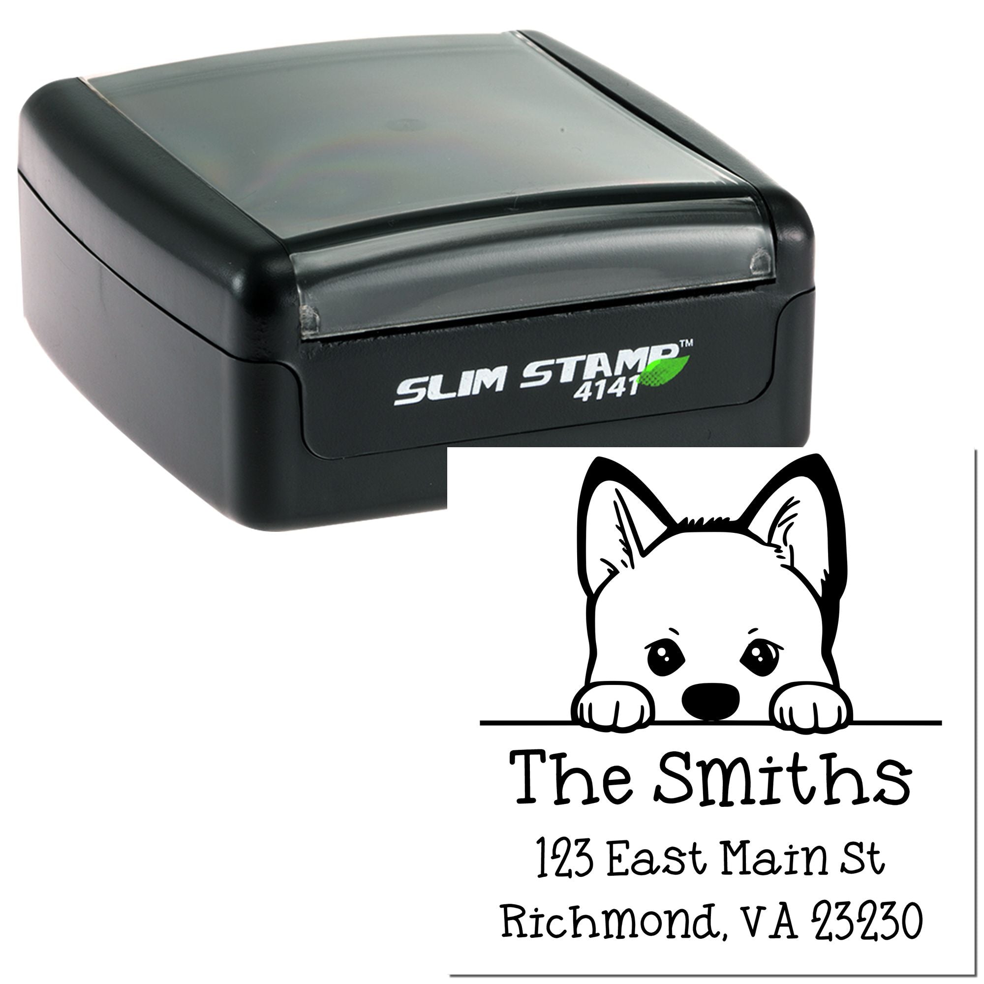 Slim Akita Custom  Stamp