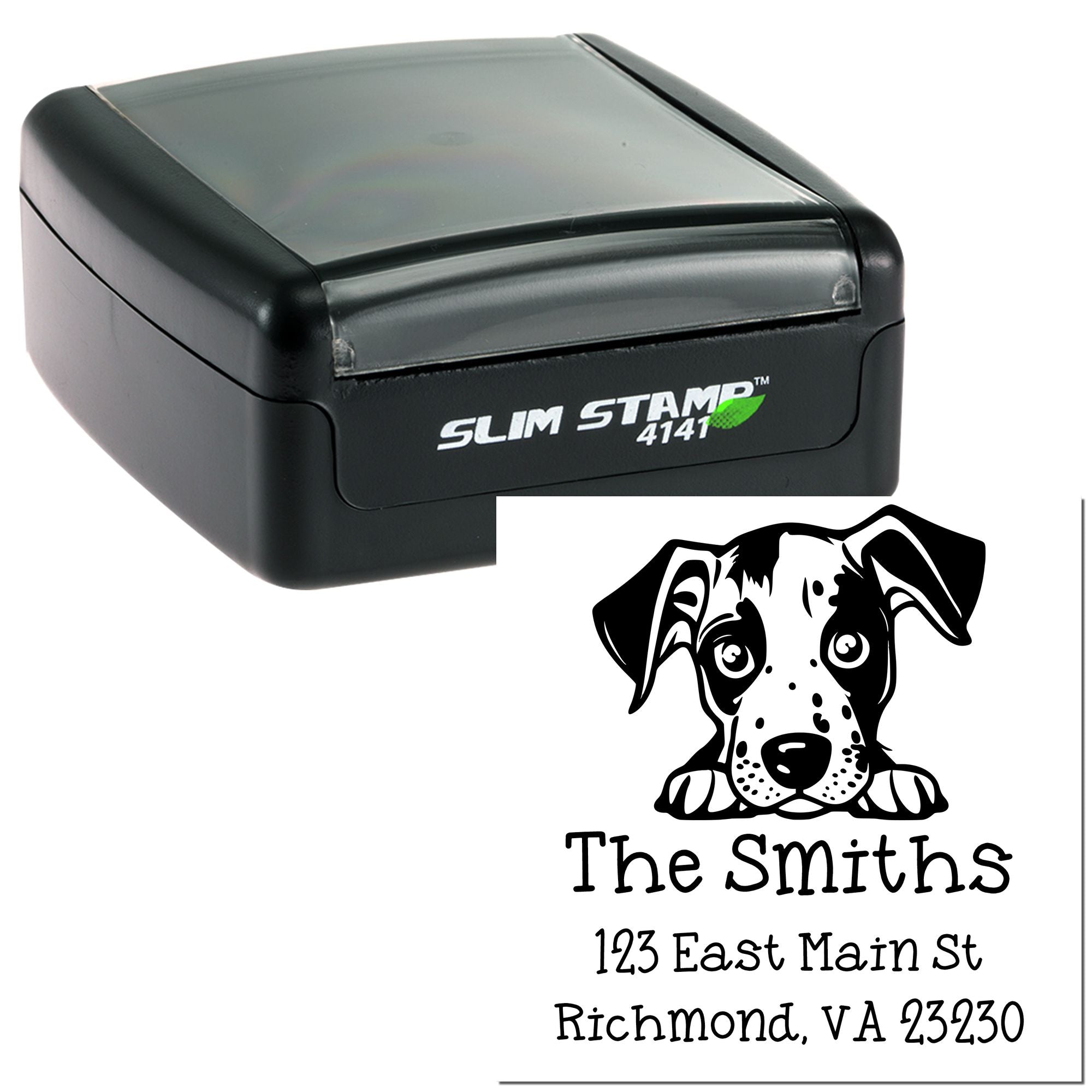 Slim Catahoula Customized High-Quality Address Stamp