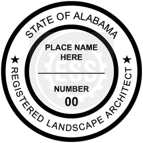 Alabama Landscape Architect Seal Setup