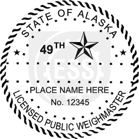 Alaska Public Weighmaster Seal Setup