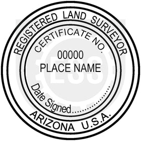 Arizona Land Surveyor Seal Setup