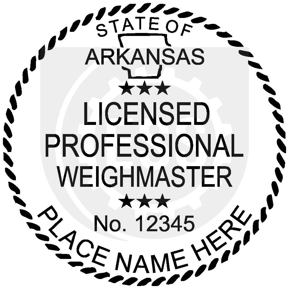 Arkansas Public Weighmaster Seal Setup