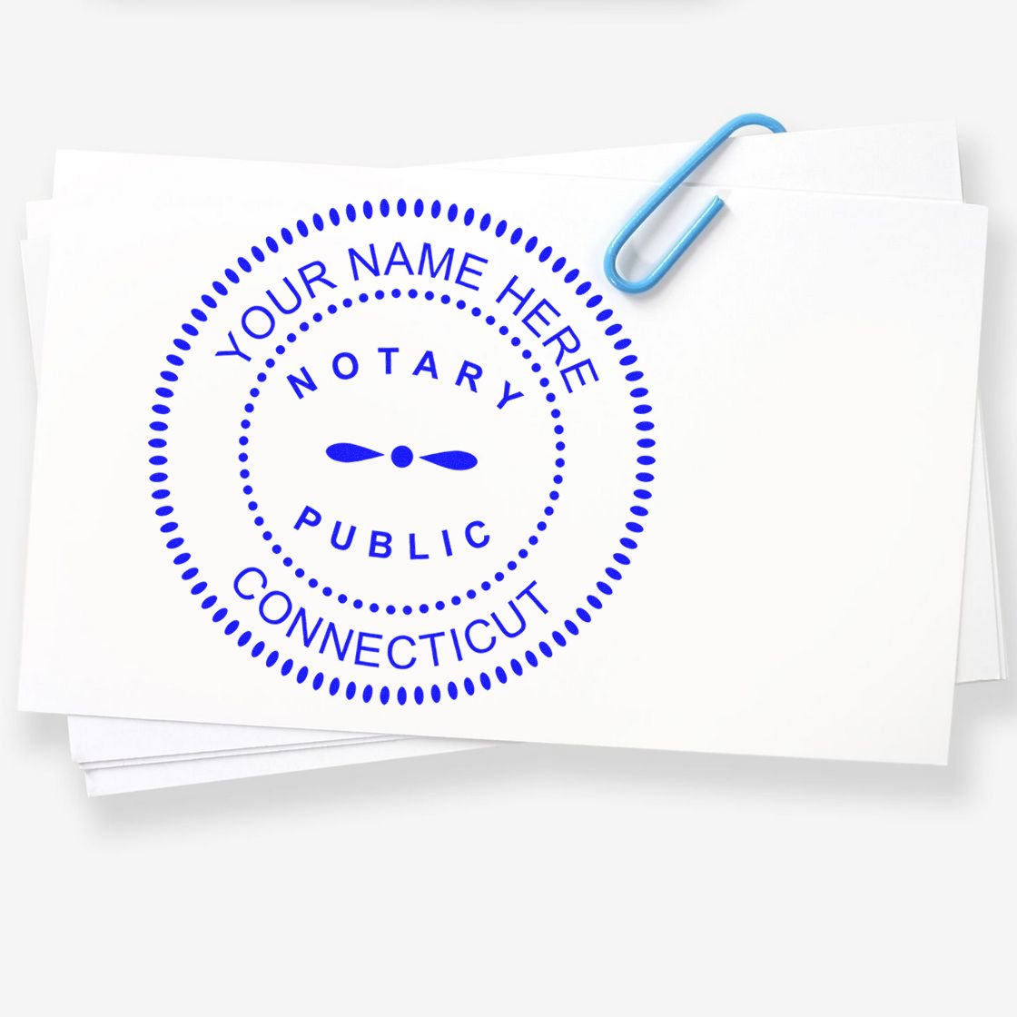 Connecticut MaxLight Notary Stamp and Seal Kit