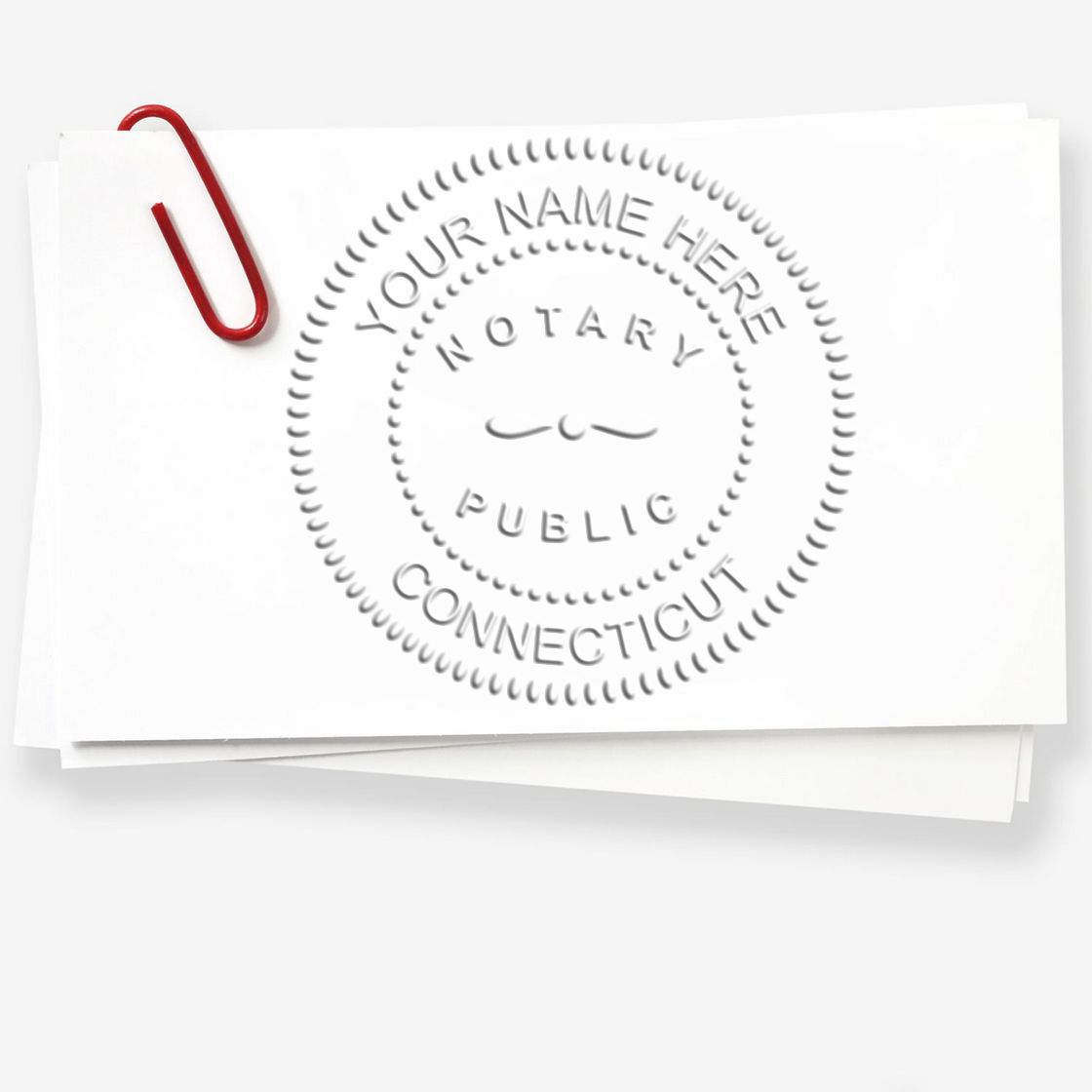 Connecticut MaxLight Notary Stamp and Seal Kit