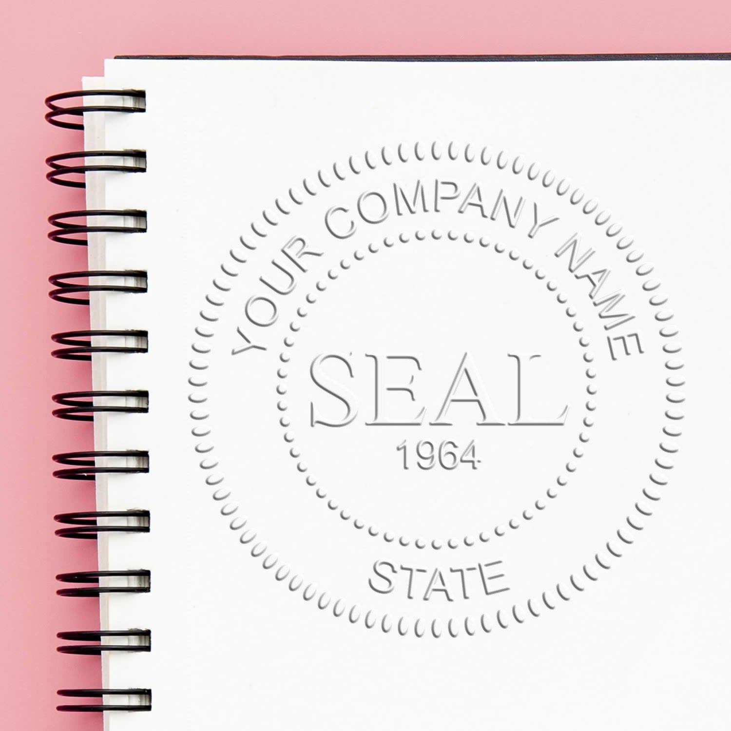 Hybrid Standard Seal with Date - Engineer Seal Stamps