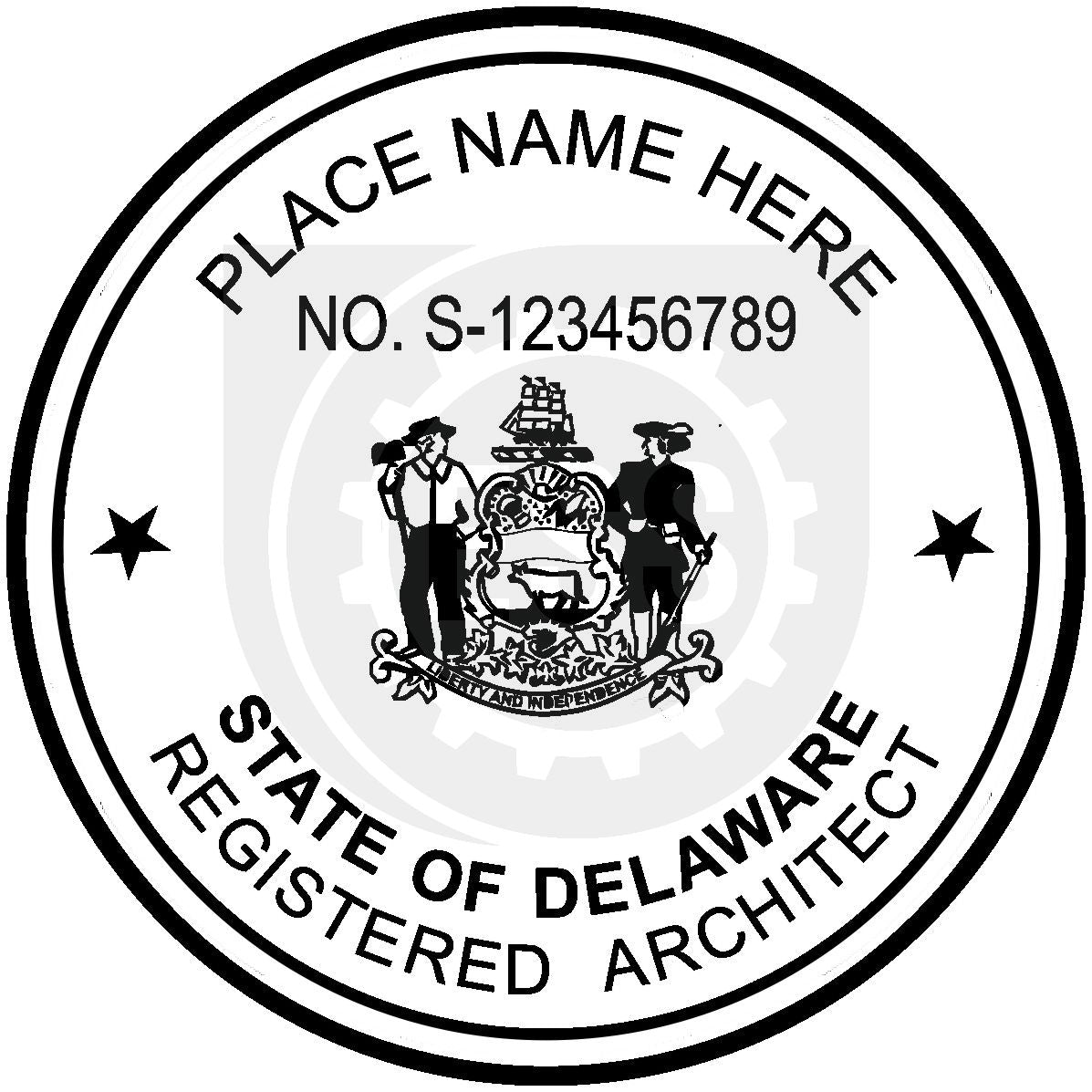 Delaware Archtiect Seal Setup