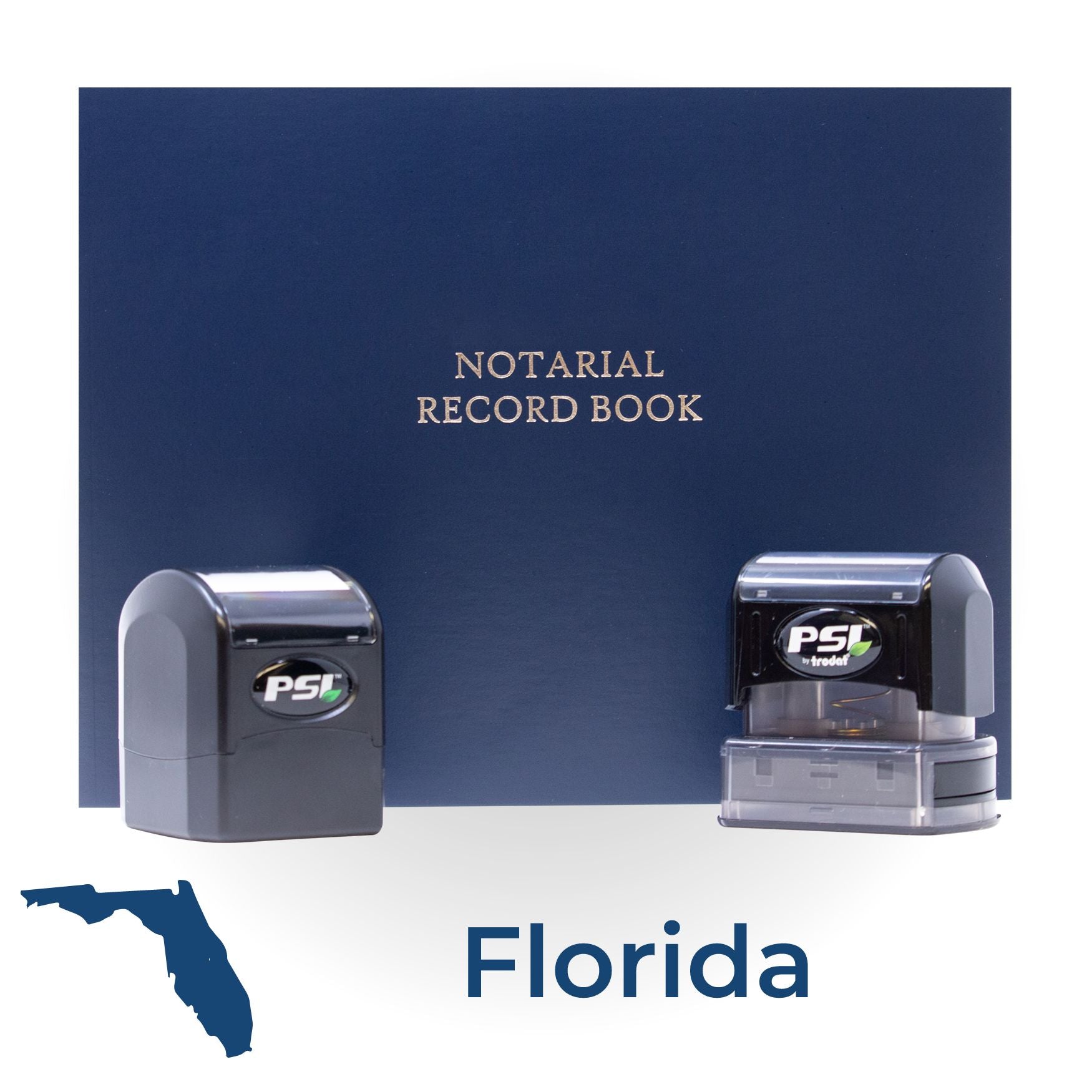 Florida Notary Public Kit with PSI Notary Stamps