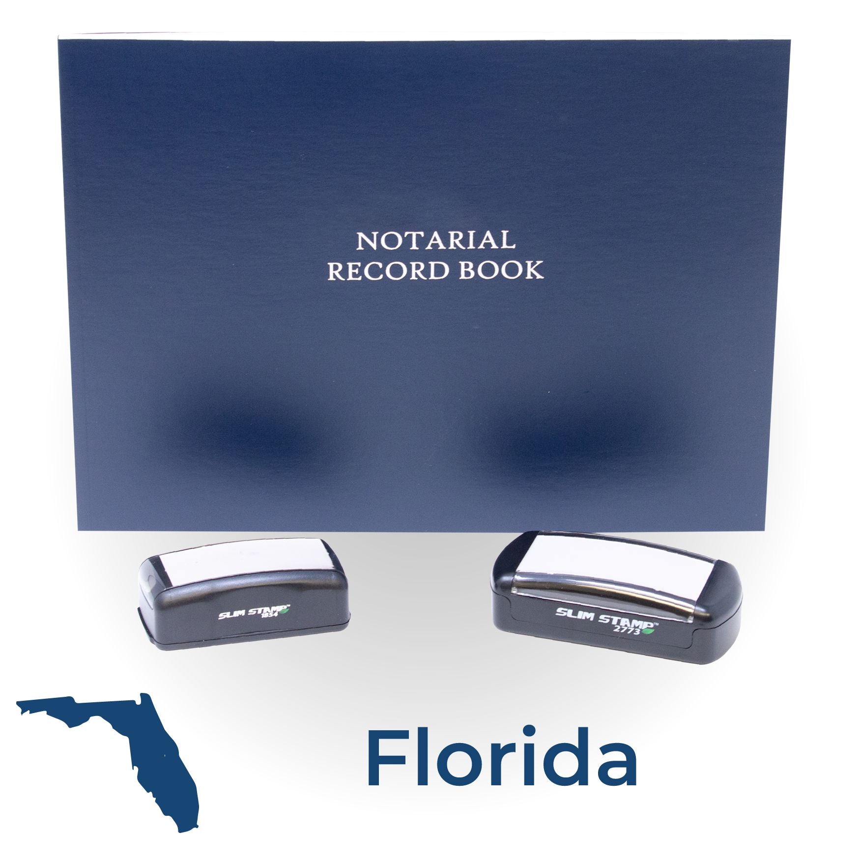 Florida Notary Kit with Notary Slim Stamps