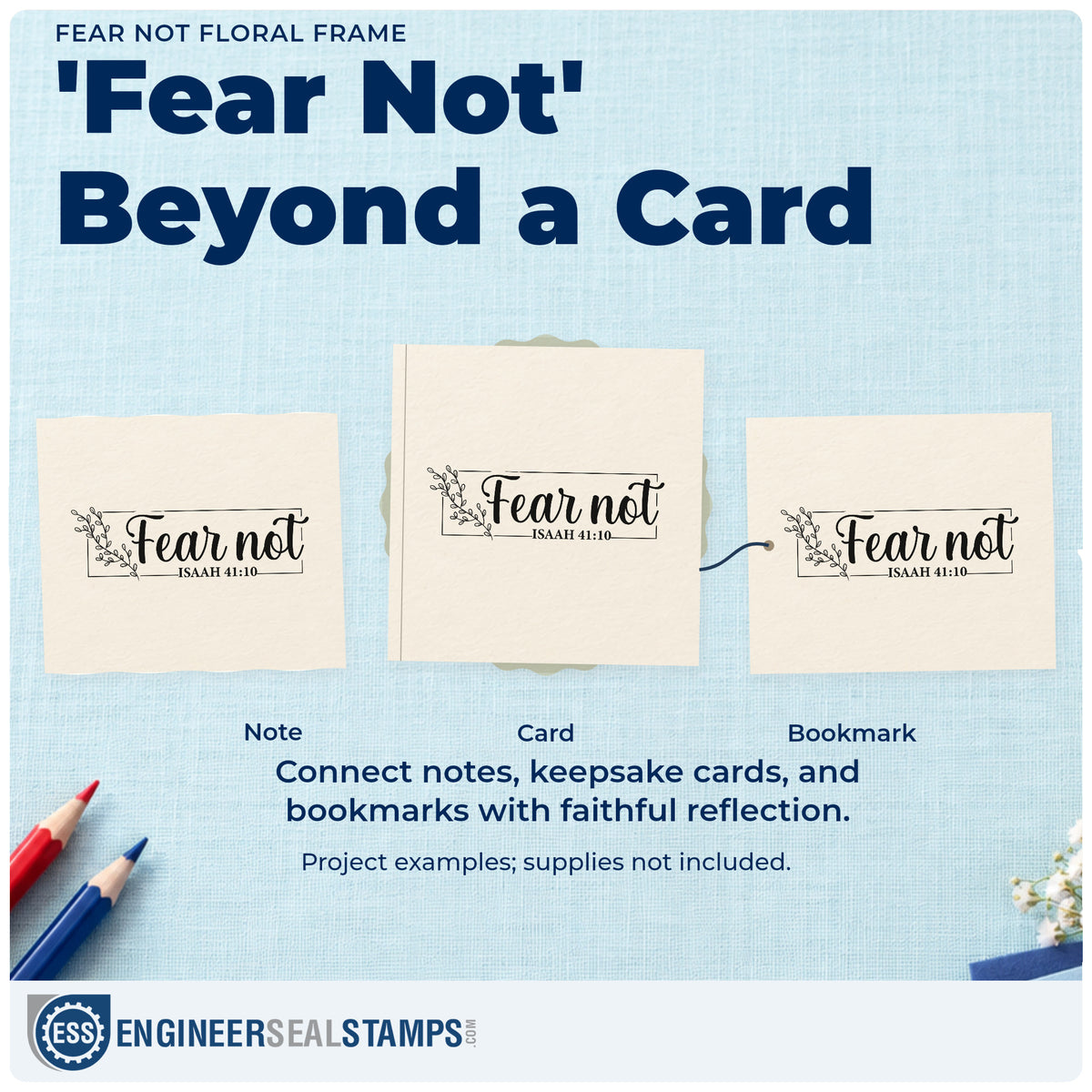 Three project examples made with the Fear Not Stamp - Premium Vintage Pro Wooden, including hard news pages.