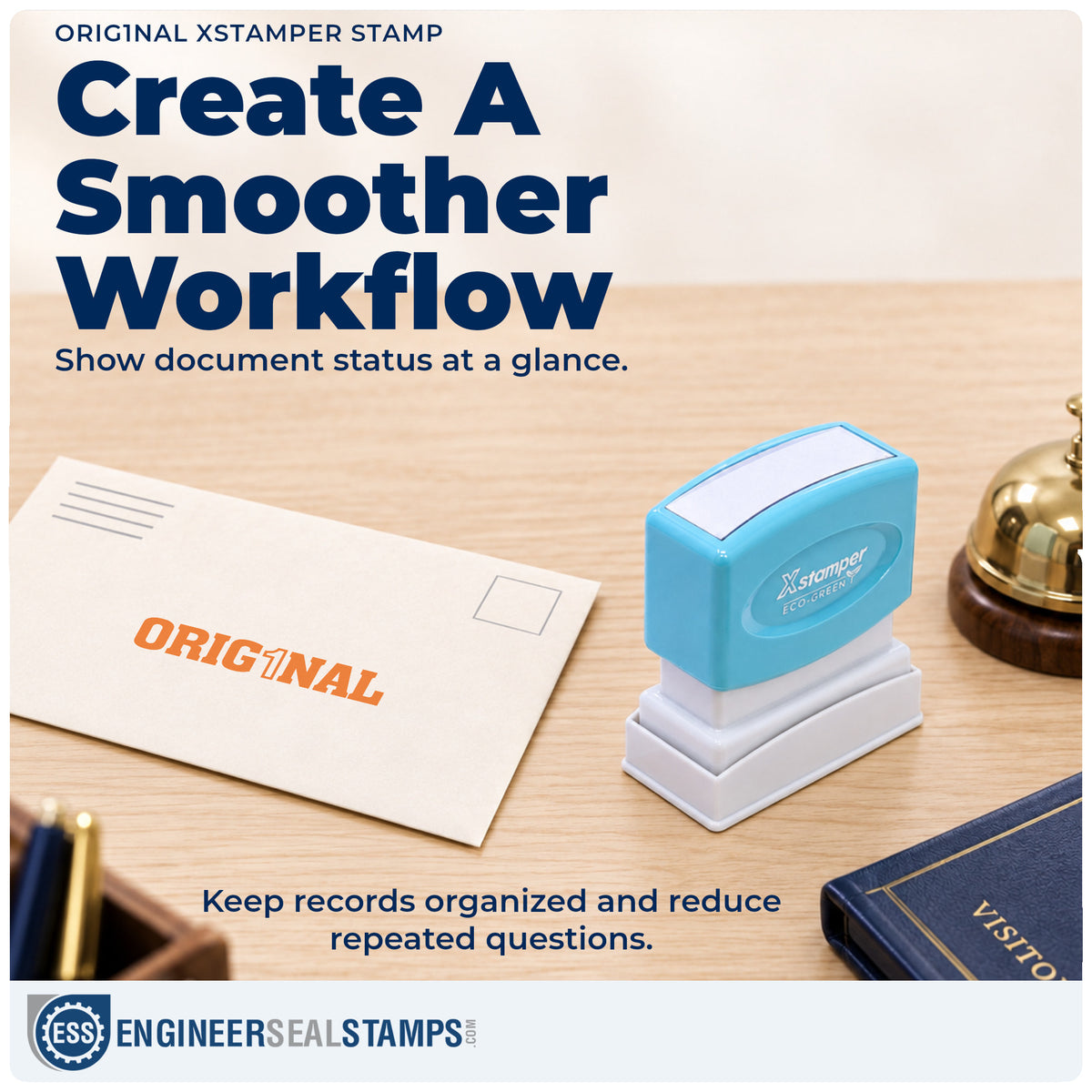 Where the "Orig1Nal" imprint fits in an office document workflow