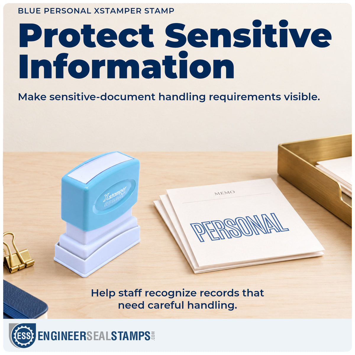Where the "Personal" imprint fits in an office document workflow