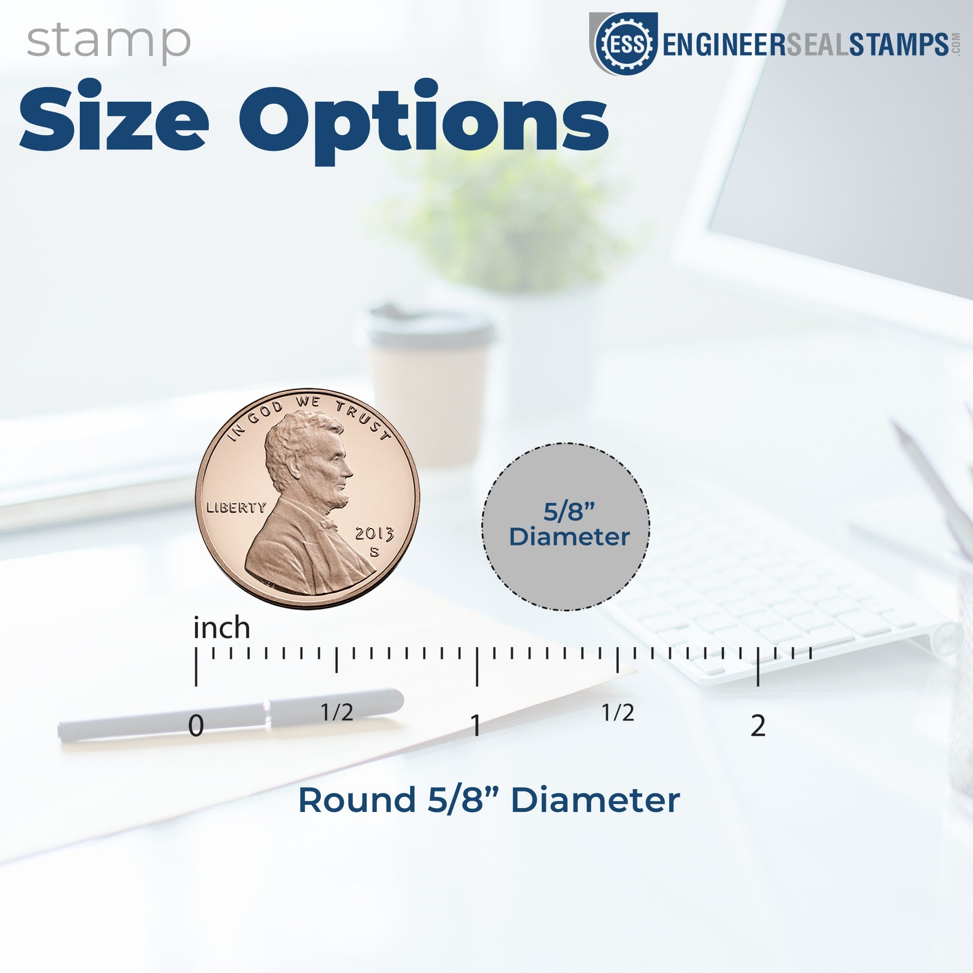 Round File Xstamper Stamp