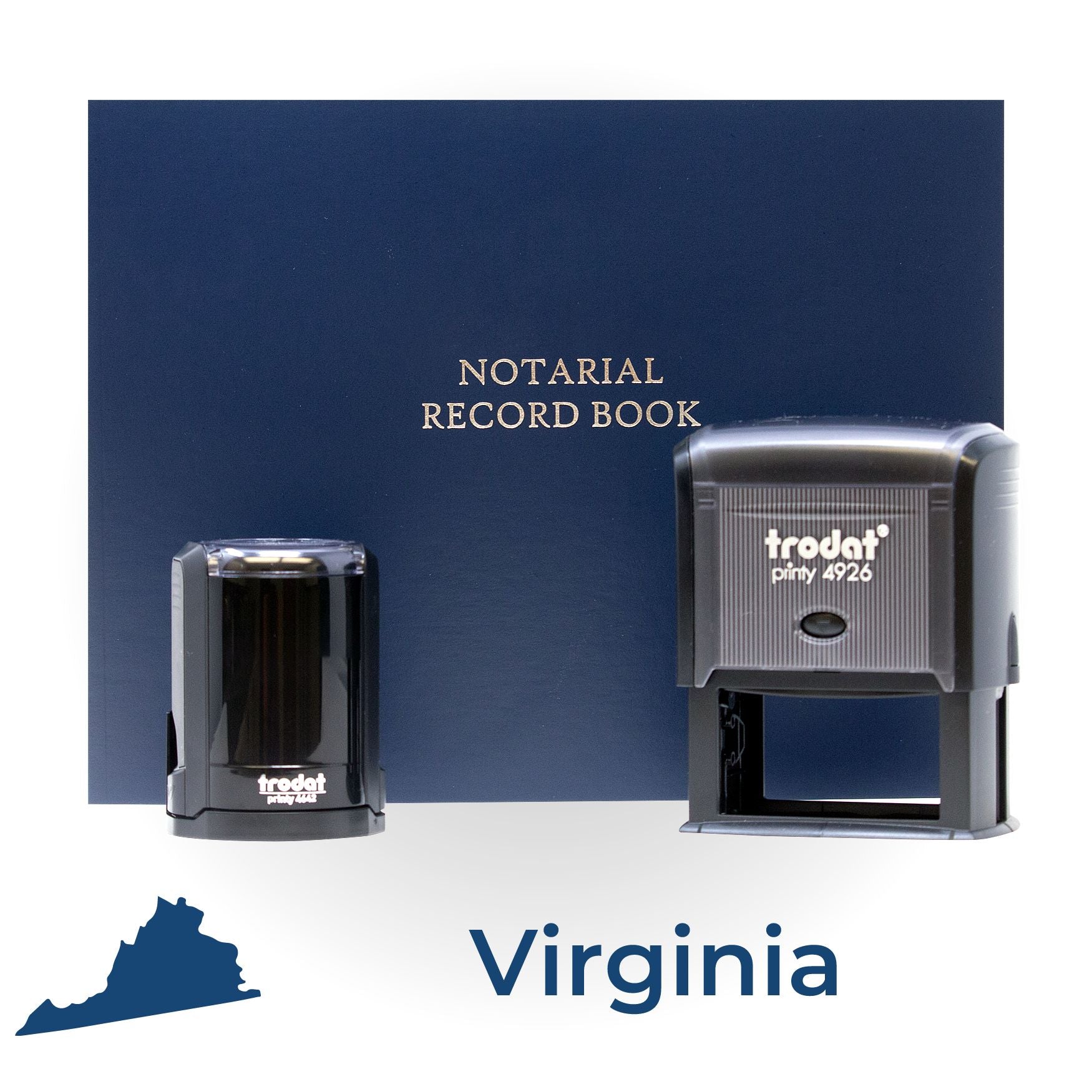 Self Inking Notary Supply Kit for Virginia