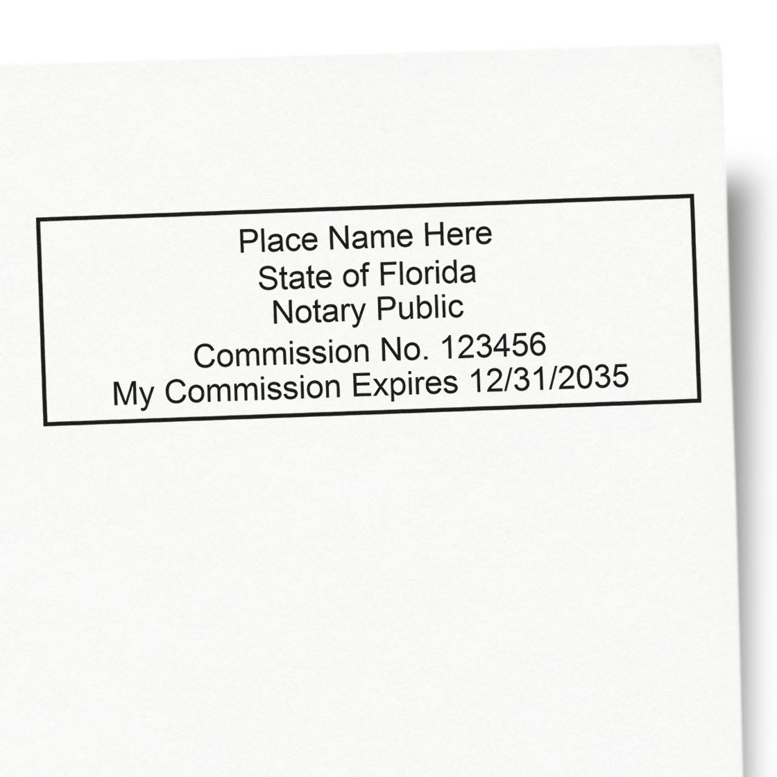 Florida Self Inking Notary Starter Kit