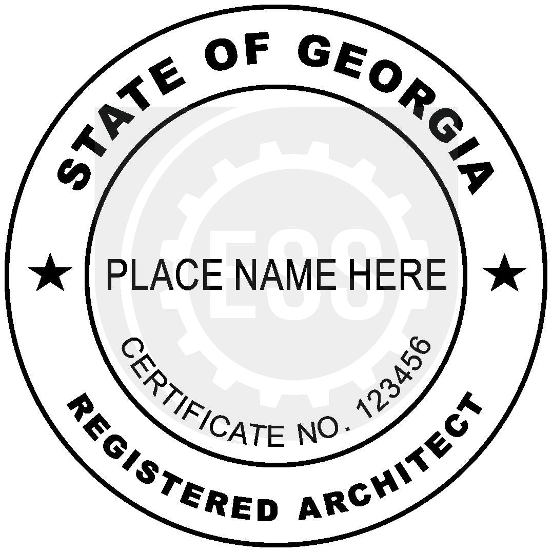 Georgia Archtiect Seal Setup