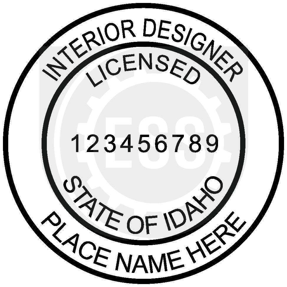 Idaho Interior Designer Seal Setup