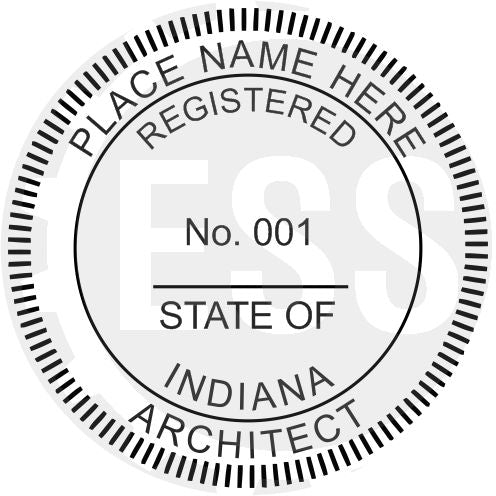 Indiana Archtiect Seal Setup