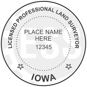Iowa Land Surveyor Seal Setup