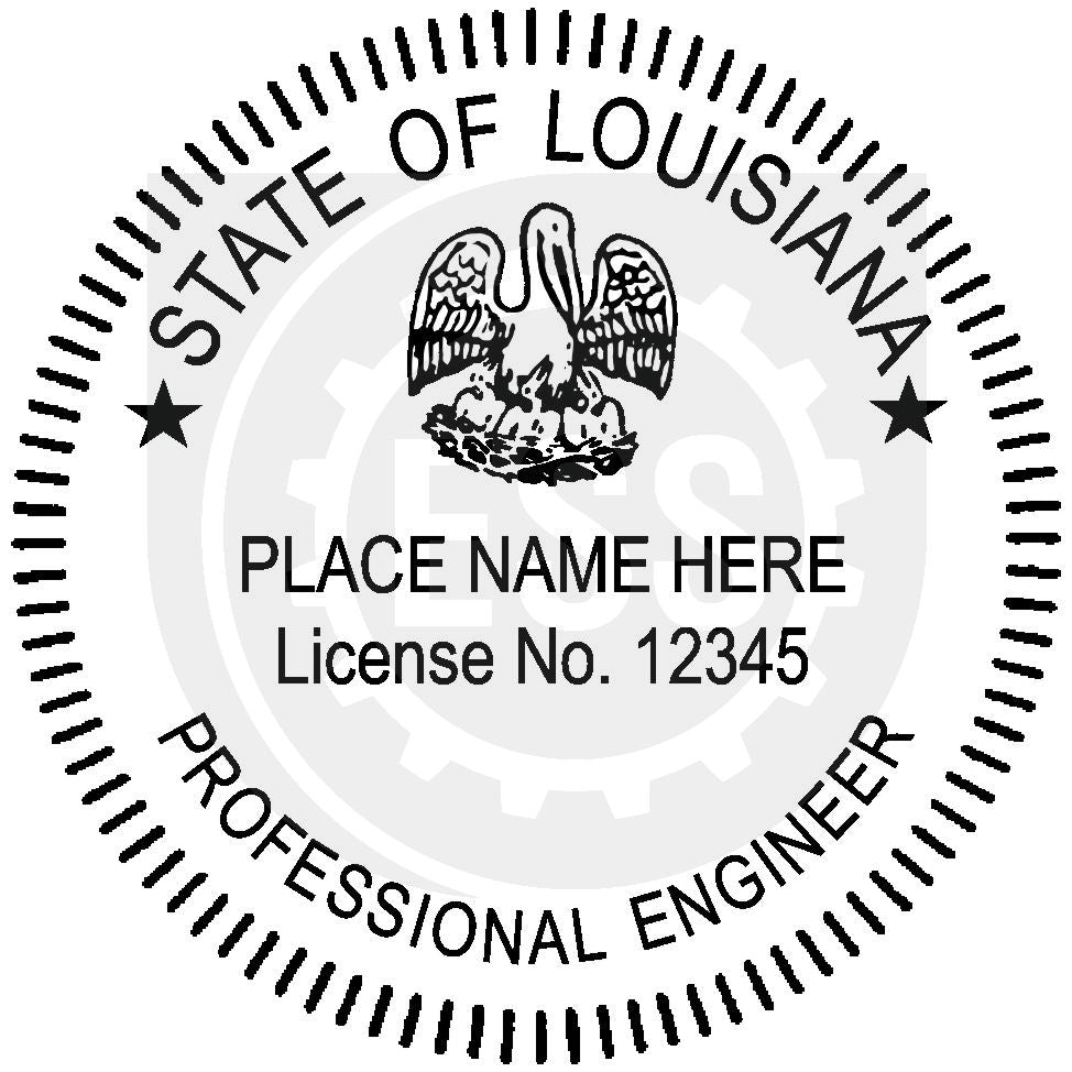 Louisiana Engineer Seal Setup
