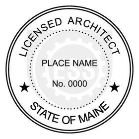 Maine Archtiect Seal Setup