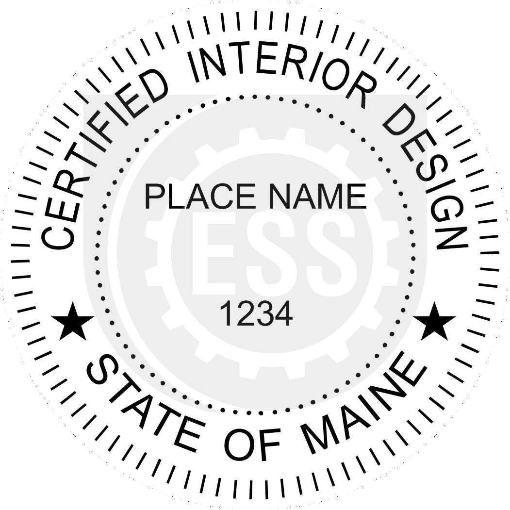 Maine Interior Designer Seal Setup