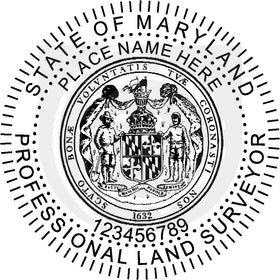 Maryland Land Surveyor Seal Setup