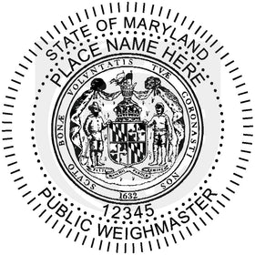 Maryland Public Weighmaster Seal Setup