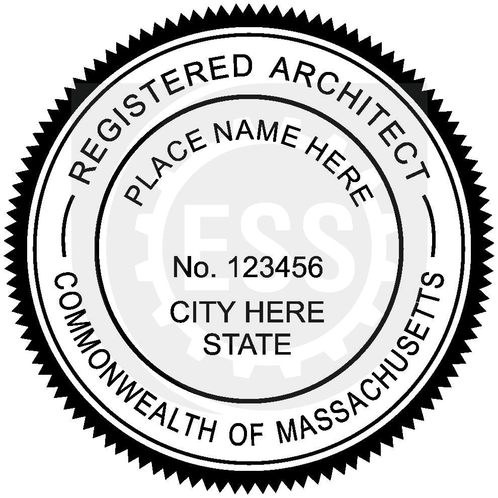 Massachusetts Archtiect Seal Setup