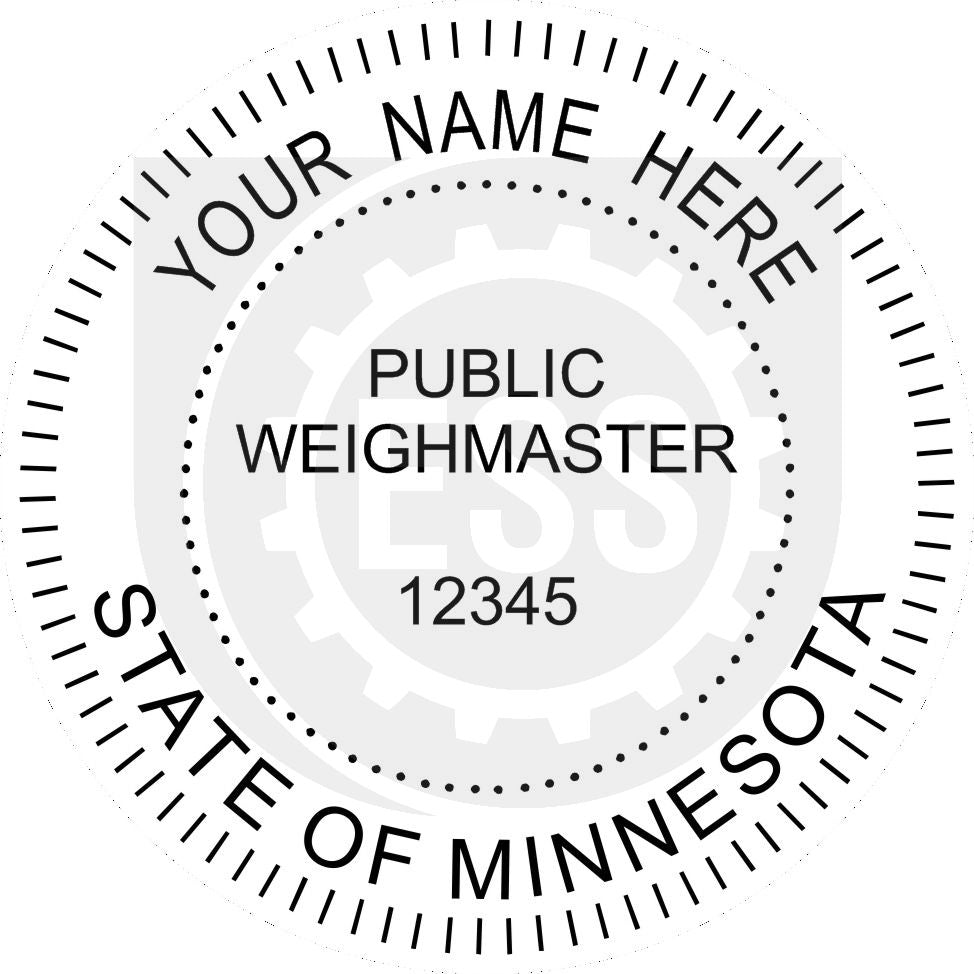 Minnesota Public Weighmaster Seal Setup