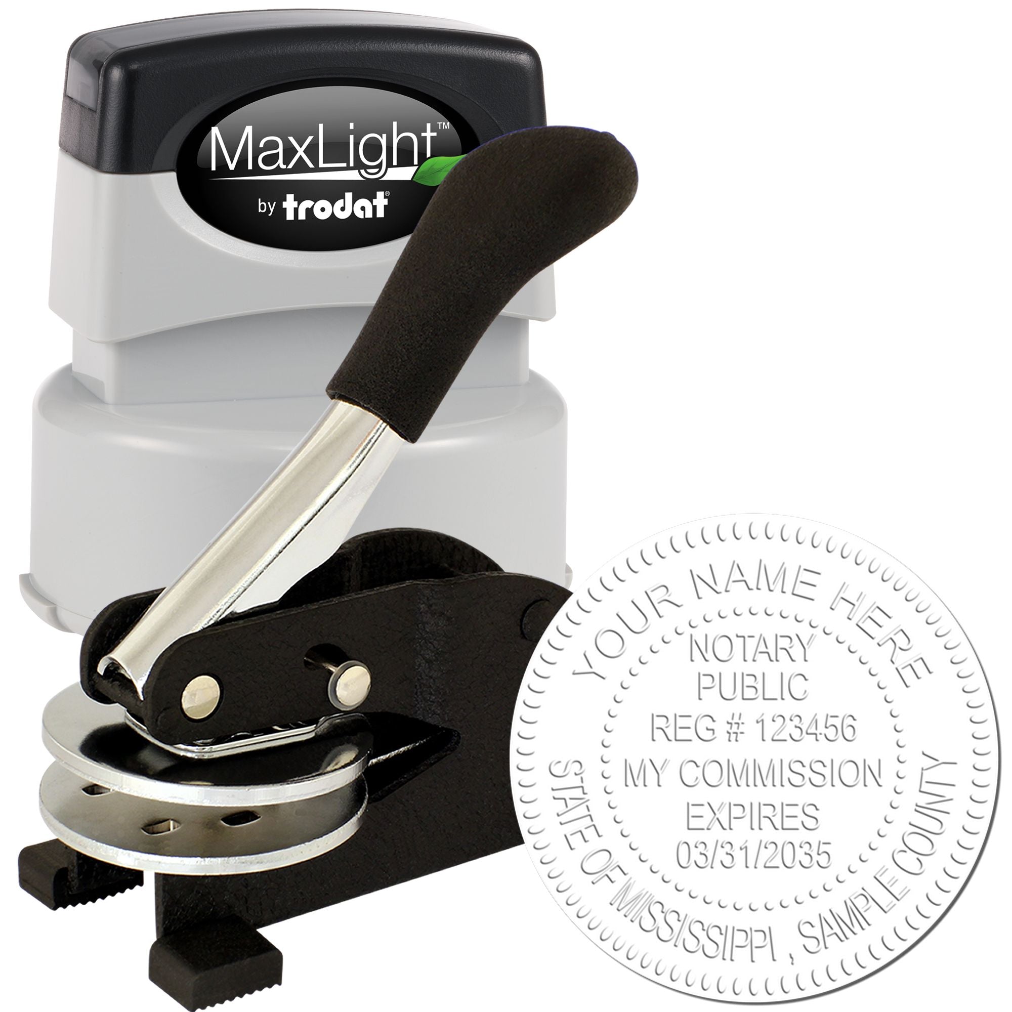 Notary Stamp and Seal for Mississippi Bundle Kit