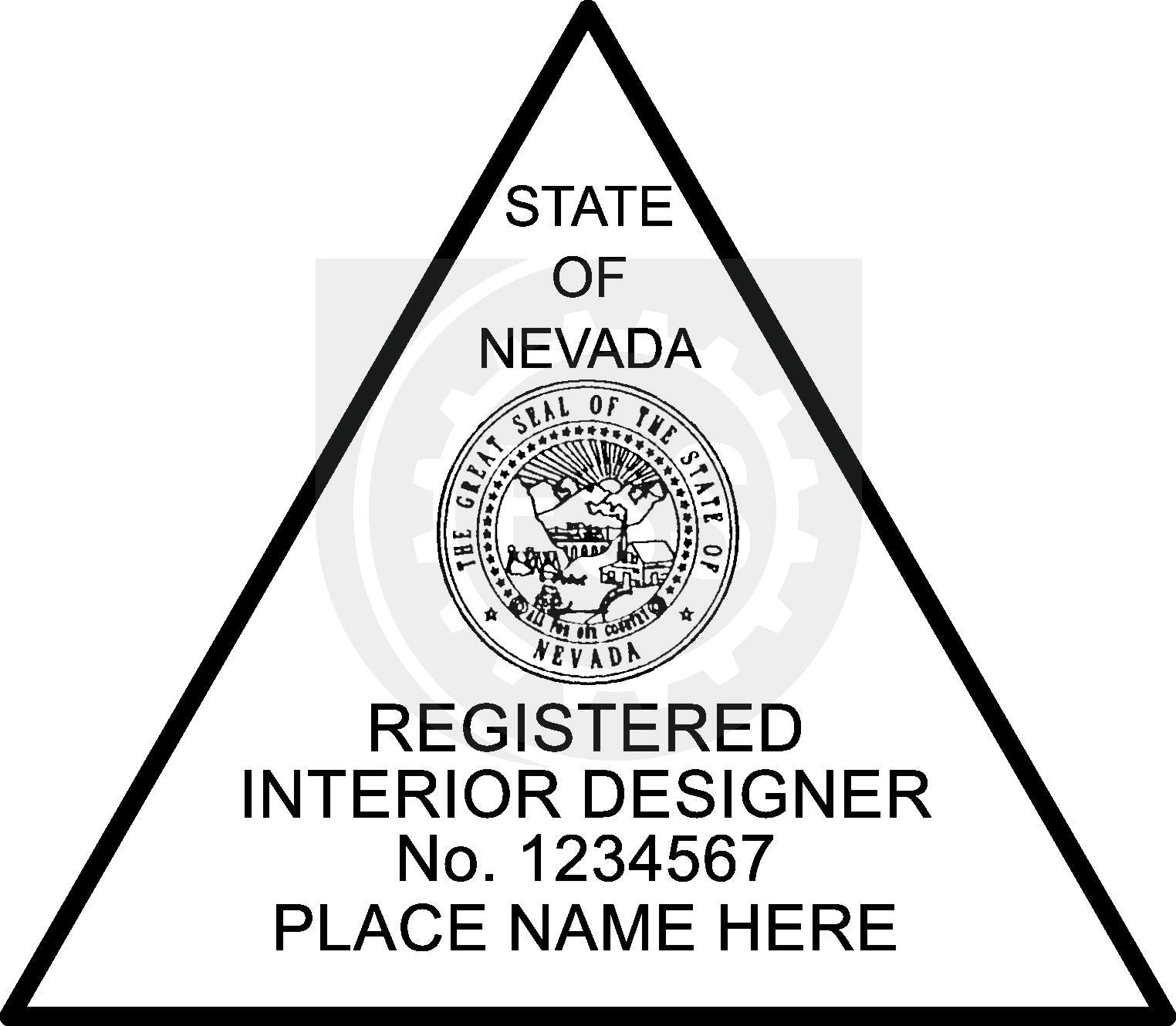 Nevada Interior Designer Seal Setup