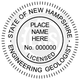 New Hampshire Engineering Geologist Seal Setup