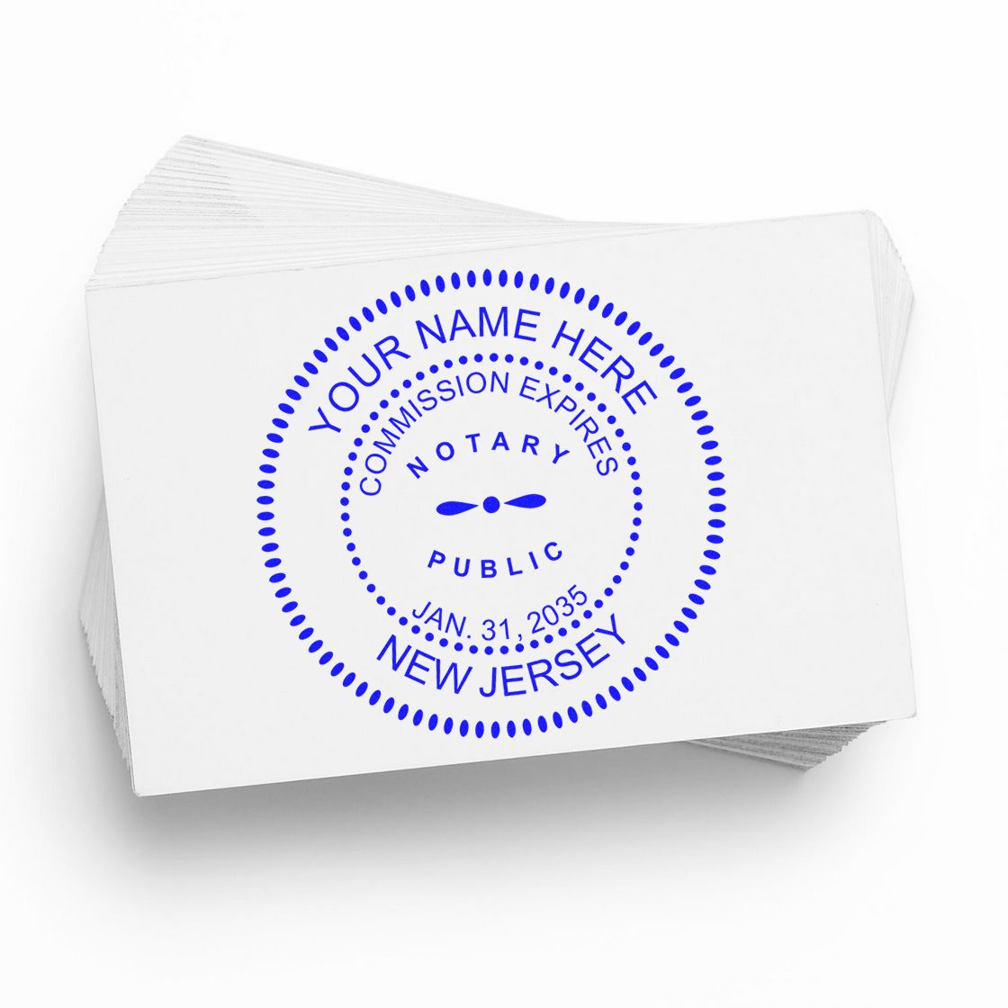 Notary Stamp and Seal Bundle Kit New Jersey