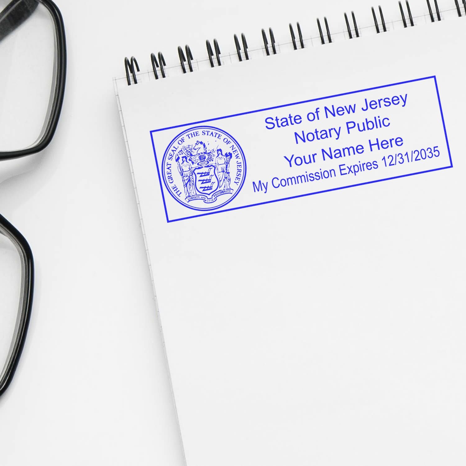New Jersey Notary Stamp and Seal Value Kit