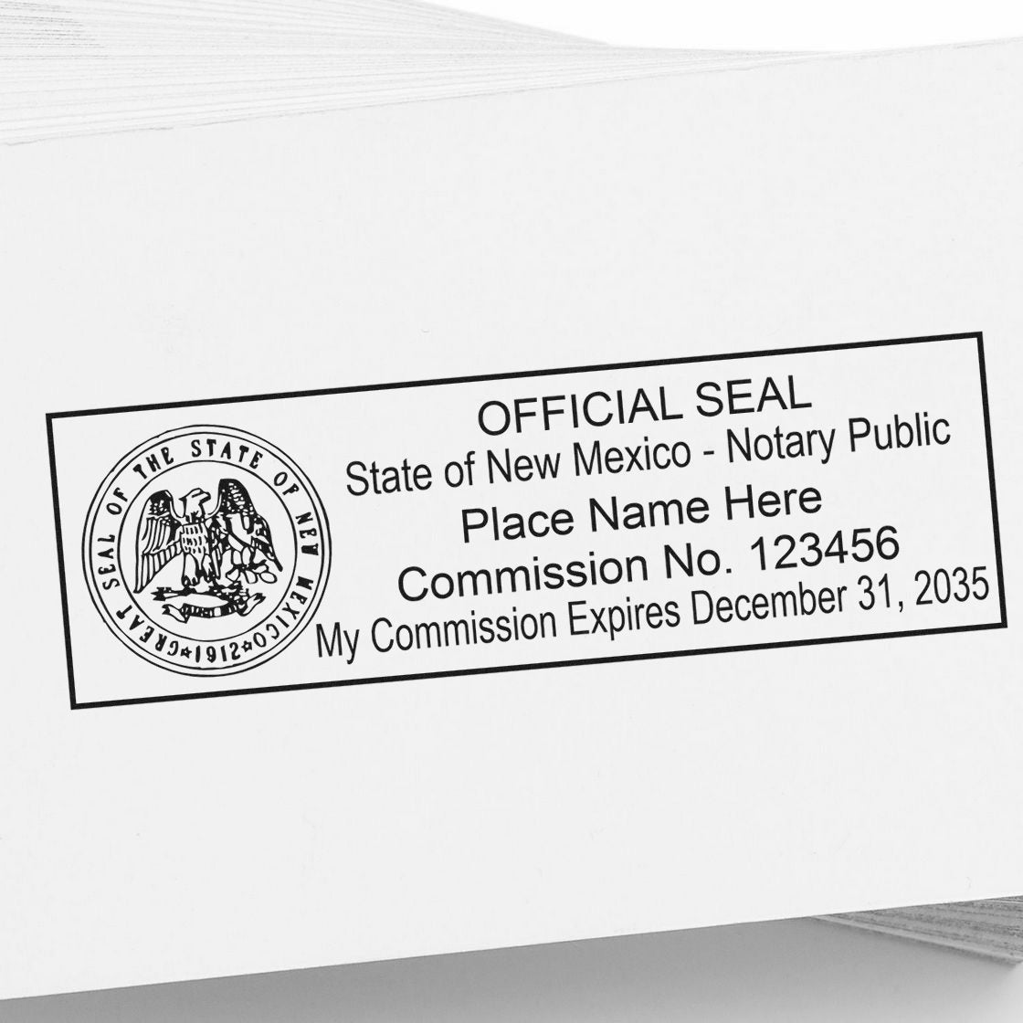 New Mexico Notary Stamp and Seal Bundle Kit for NM Notaries