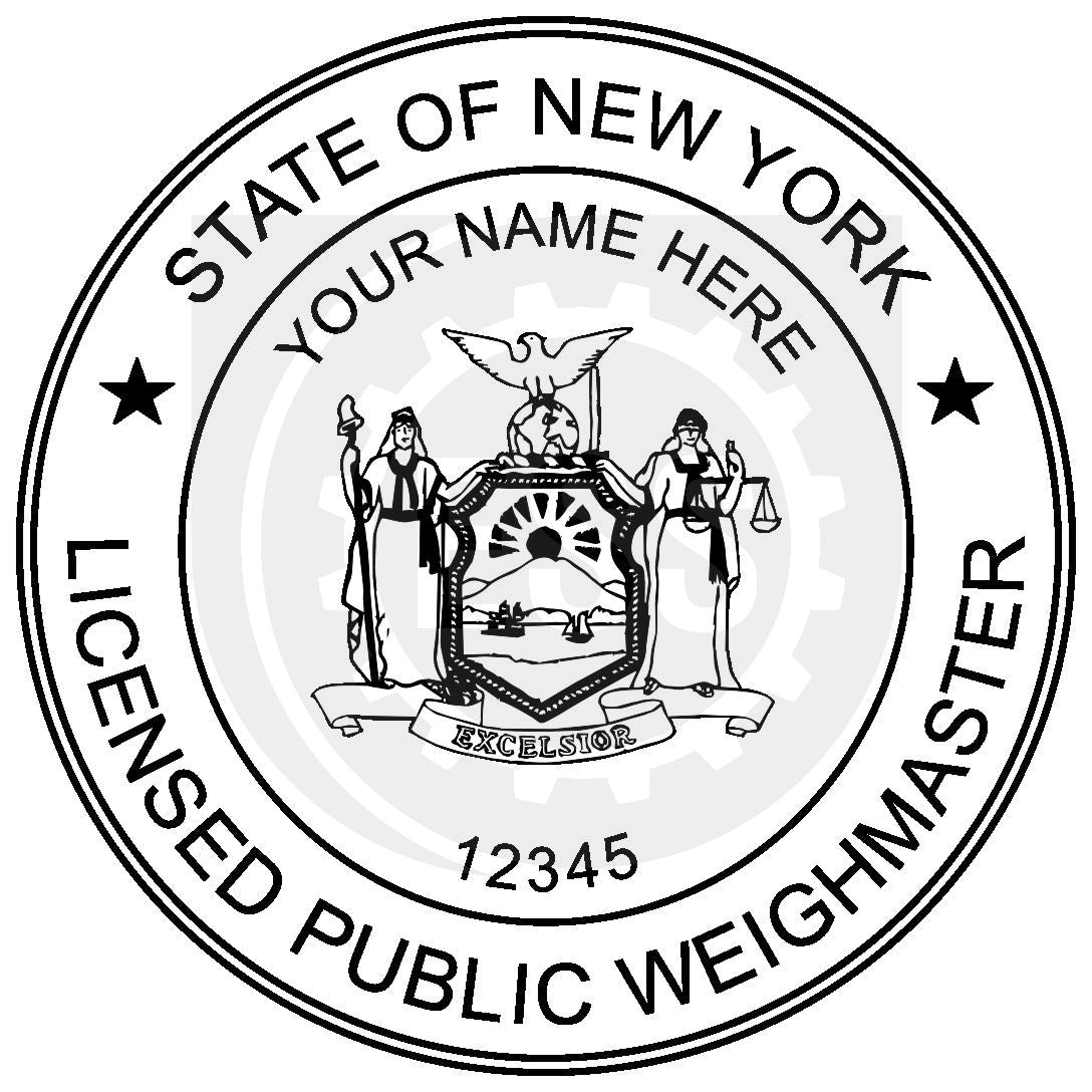 New York Public Weighmaster Seal Setup