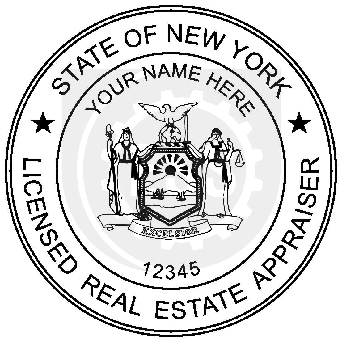 New York Real Estate Appraiser Seal Setup