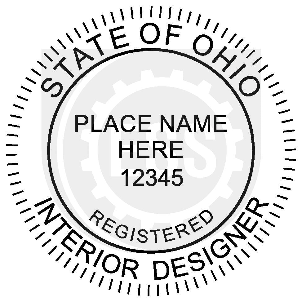 Ohio Interior Designer Seal Setup