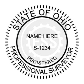 Ohio Land Surveyor Seal Setup