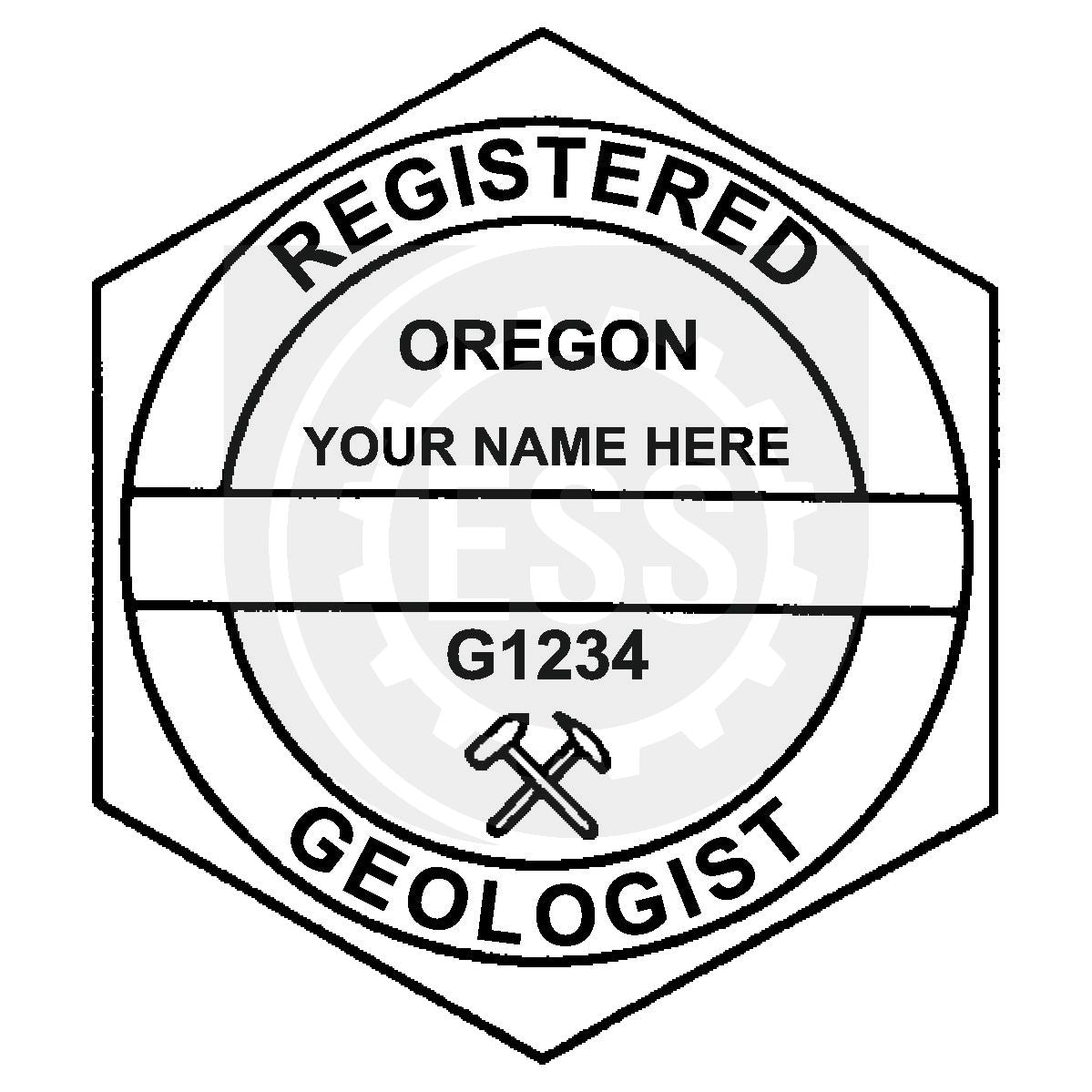Oregon Geologist Seal Setup