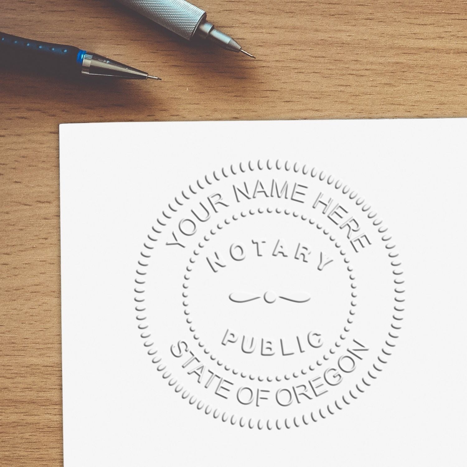 Notary Seal OR and Notary Stamp Oregon Bundle Kit