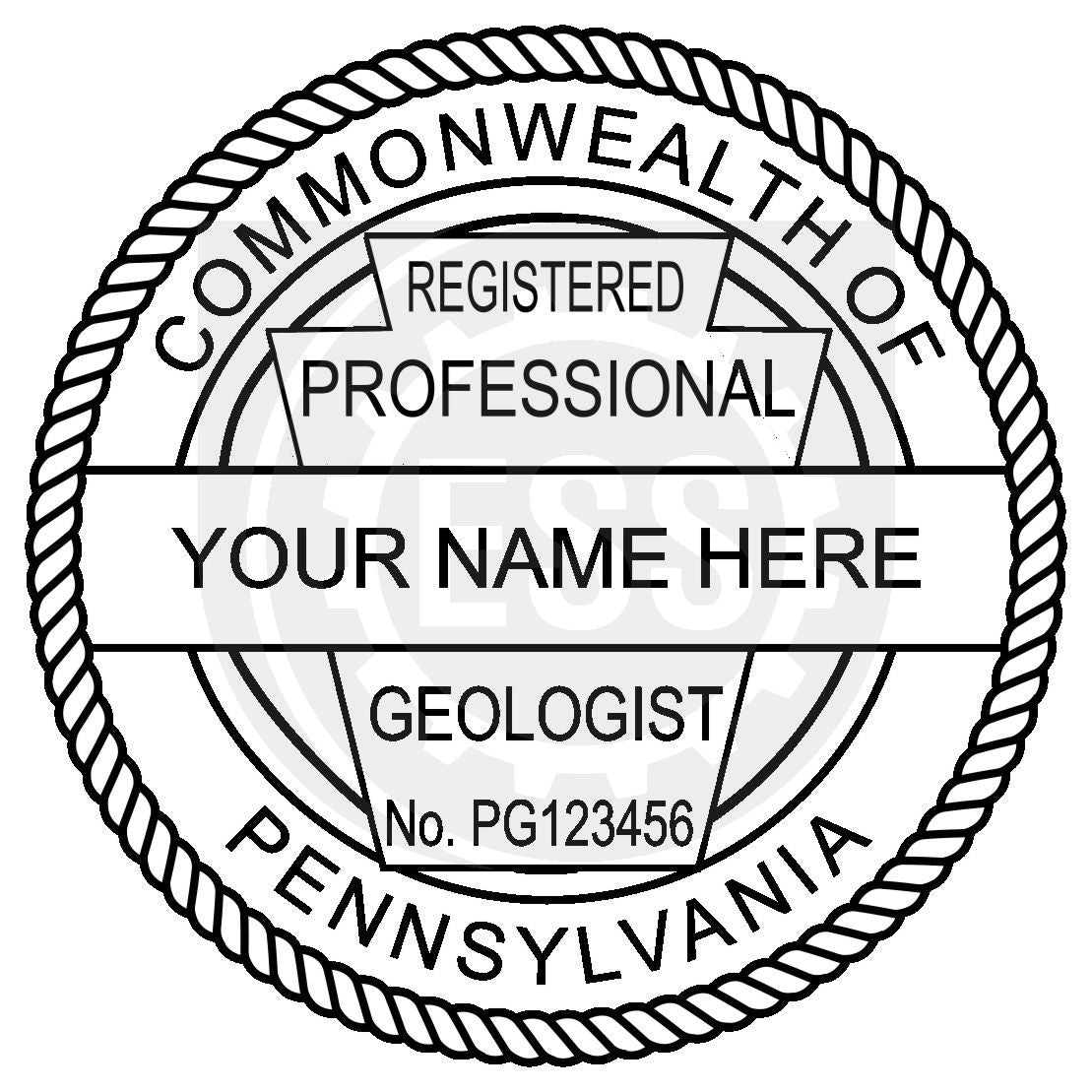 Pennsylvania Geologist Seal Setup