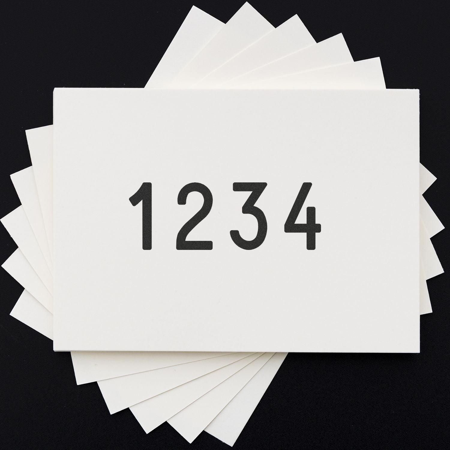 Regular Line Number Stamp 5/16 Character Size - Engineer Seal Stamps