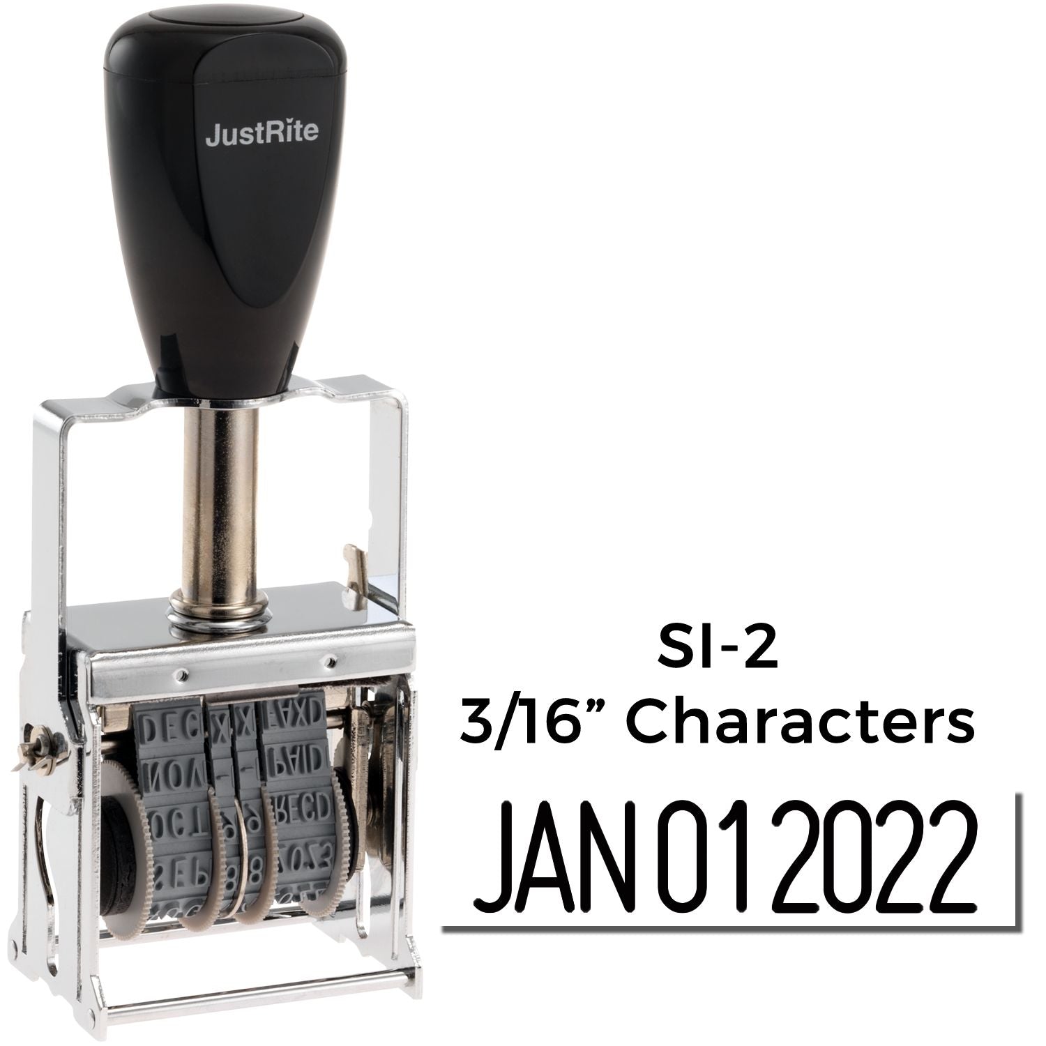 Self Inking Date Stamp 5/32 Characters (Dates Only) - Engineer Seal Stamps