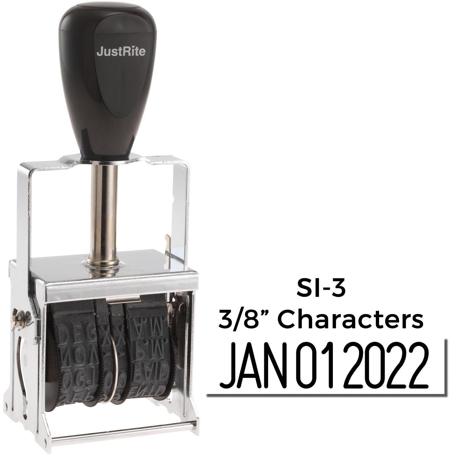 Self Inking Date Stamp 3/16 Characters (Dates Only)