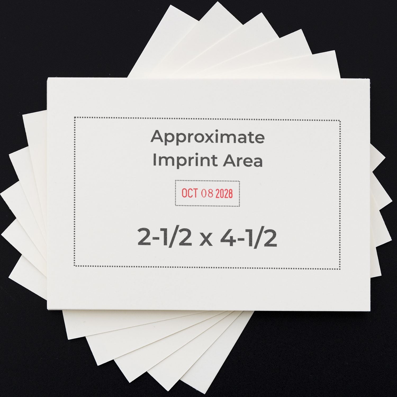 Shiny Heavy Duty Date Stamp 2-1/2 x 4-1/2