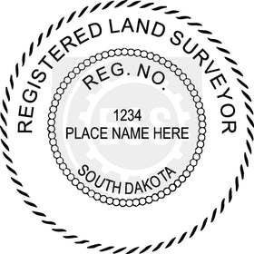 South Dakota Land Surveyor Seal Setup