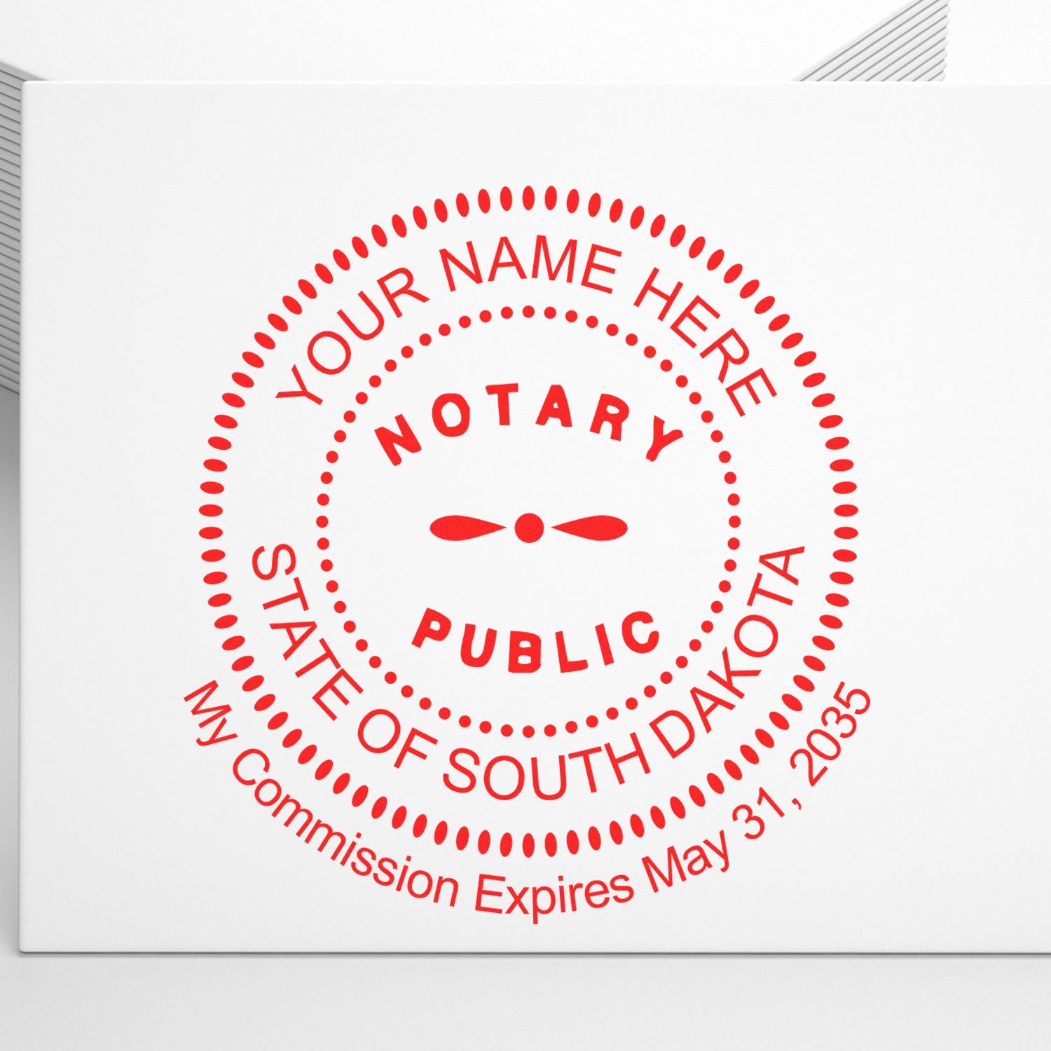 SD Notary Seal and Stamp with Hybrid Notary Seal and Round Notary Stamp