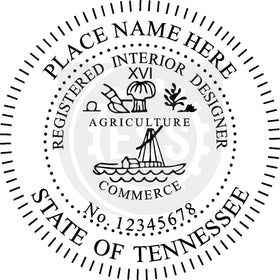 Tennessee Interior Designer Seal Setup