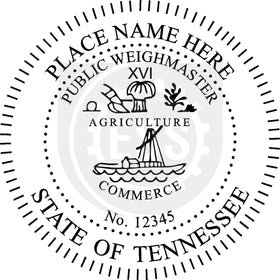 Tennessee Public Weighmaster Seal Setup